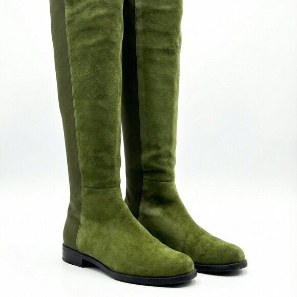 Stuart Weitzman 5050 BOOT limited edition green - Picture 1 of 6